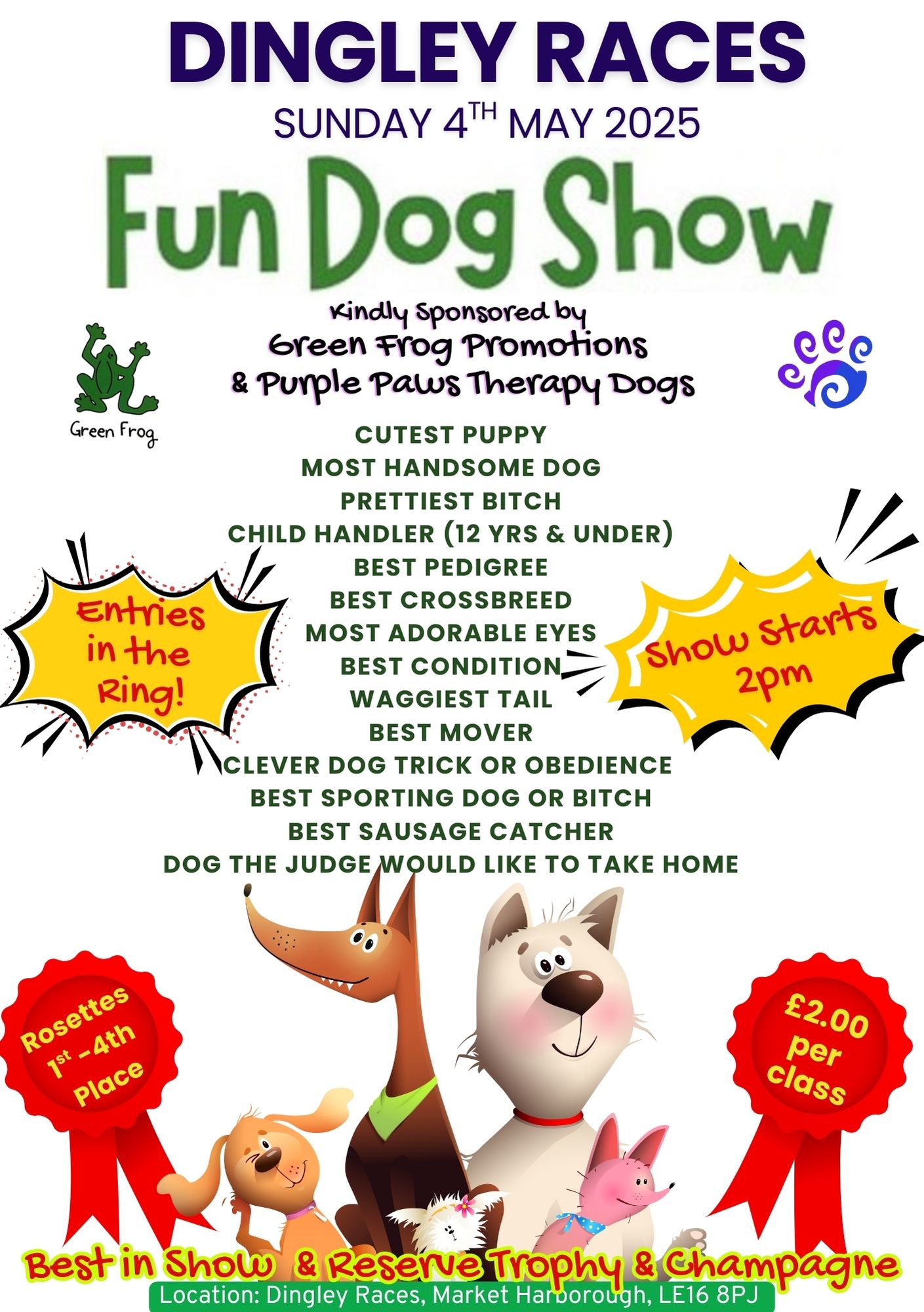 Our ever popular FUN DOG SHOW is back !!!!! – Dingley Races